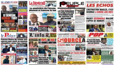 Les journaux sénégalais du samedi 19 septembre 2026