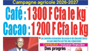 Les journaux ivoiriens du mercredi 02 septembre 2026