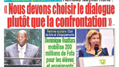 Les journaux ivoiriens du vendredi 25 septembre 2026