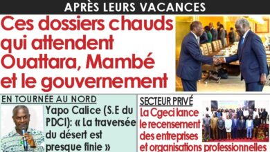 Les journaux ivoiriens du mardi 08 septembre 2026