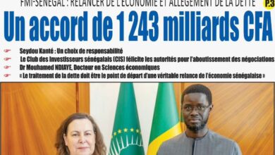 Les journaux sénégalais du mercredi 02 septembre 2026