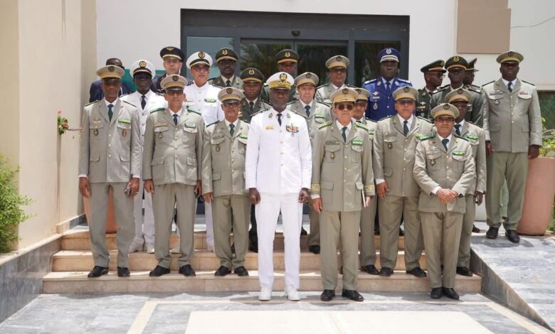 Visite à Nouakchott du CEMGA, du Vice-amiral d'escadre Oumar WADE