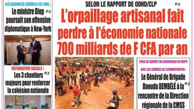 Les journaux maliens du vendredi 25 septembre 2026