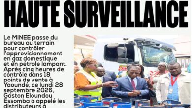 Les journaux camerounais du mardi 29 septembre 2026