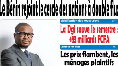 Les journaux béninois du mercredi 23 septembre 2026