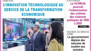 Les journaux togolais du vendredi 16 octobre 2026