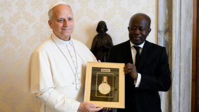 JOJ 2026 : Mamadou Diagna Ndiaye chez le Pape Léon XIV