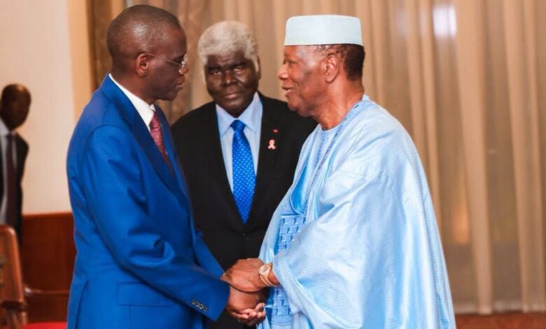 Axe Abidjan-Dakar : Al Aminou Lô chez Alassane Ouattara