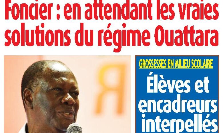 Les journaux ivoiriens du jeudi 08 octobre 2026