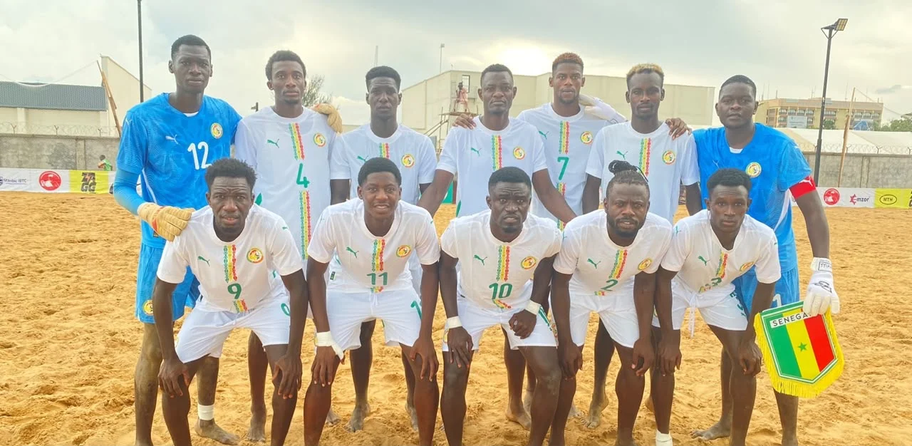 CAN Beach soccer : les Lions assurent en préparation