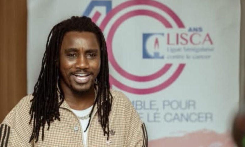 Wally Seck est désormais Ambassadeur de la LISCA, dans la lutte contre les cancers