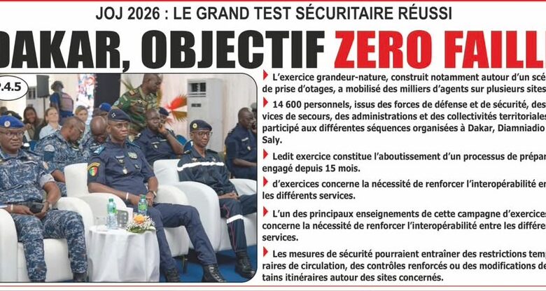 Les journaux sénégalais du jeudi 08 octobre 2026