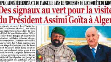 Les journaux maliens du vendredi 09 octobre 2026