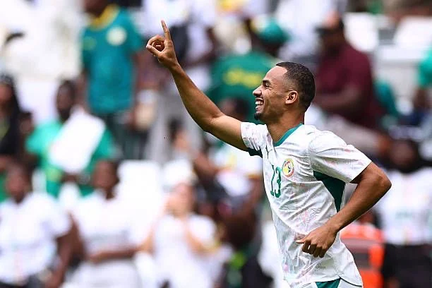 Ilimane Ndiaye buteur des Lions contre les Comores